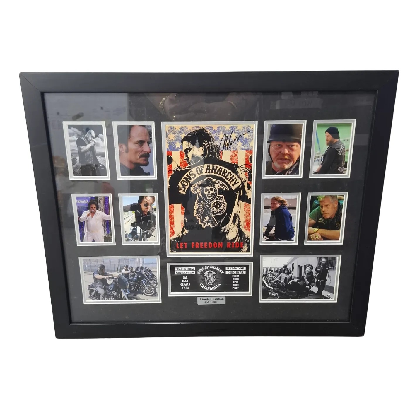 Sons of Anarchy Let Freedom Ride Framed Print (WR 1413773) **Pick Up Only**
