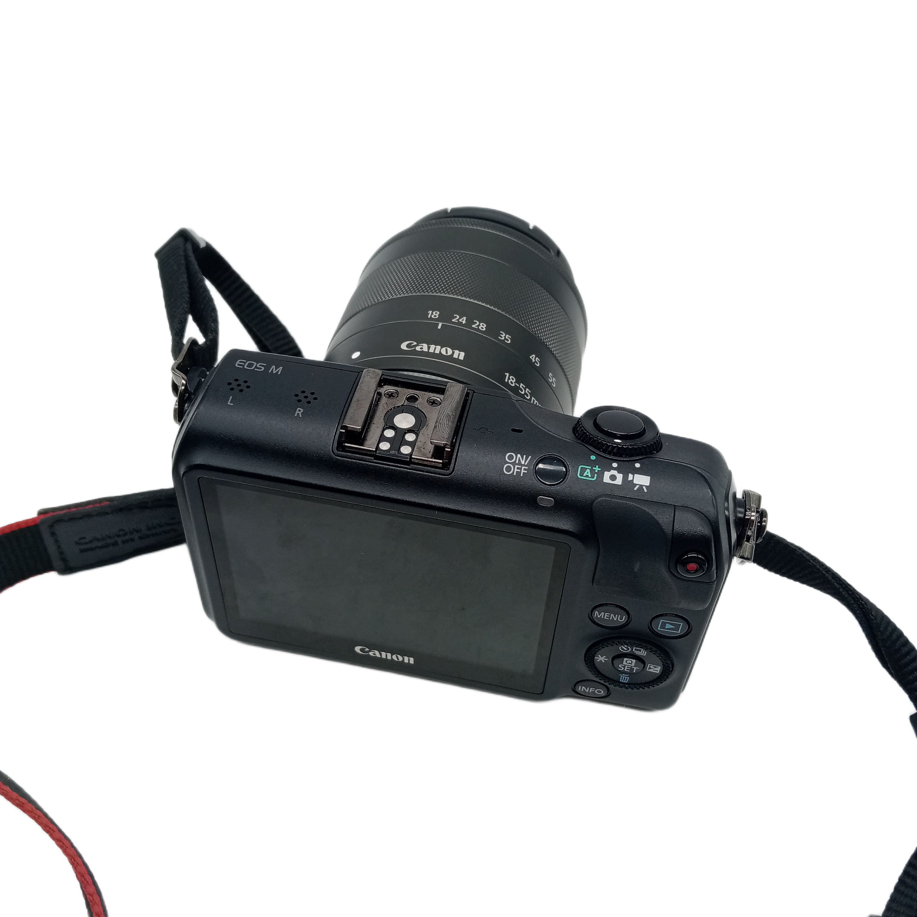 Canon EOS M Mirrorless Camera With 18-55mm Lens +Bag, Charger, SD Card & Manual (WR 1359205)