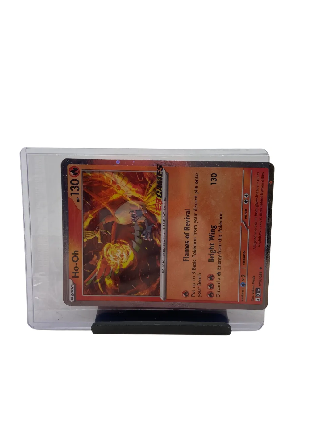 Ho-Oh Pokemon Card EB Games Promo 010/086 (WL 1428303)