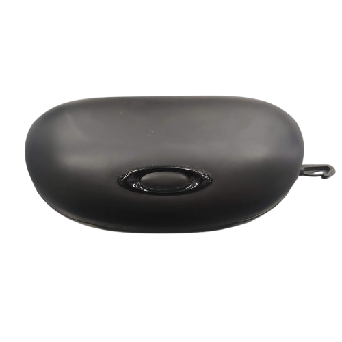 Unisex Oakley Turbine Sunglasses, Black, Polarised Semi-Mirror Lens, Like New, With Tag & Hard Case