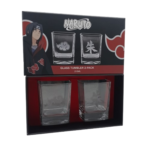 Toei Animation Naruto 2 Glass Tumbler Pack (CP 1408677)