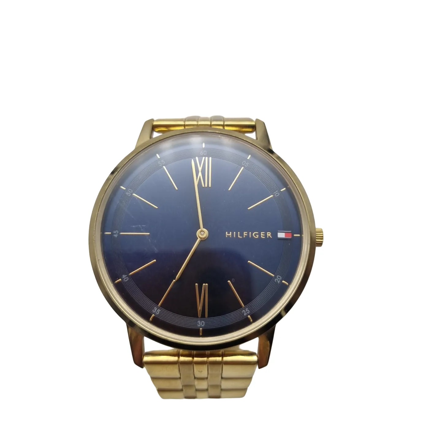 Tommy Hilfiger TH159 Men’s Watch with Gold Stainless Steel Band (WR 1372228)
