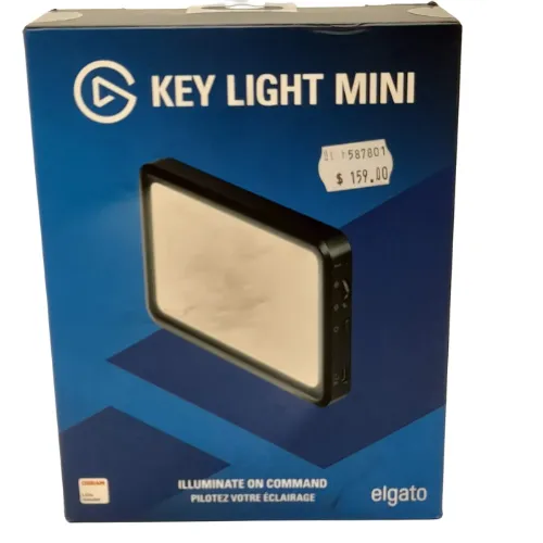 Elgato Key Light Mini Portable LED Panel – Like New in Sealed Box