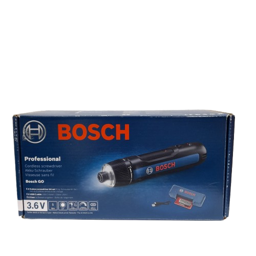 Bosch Go Electric Screwdriver Blue (In The Box ) (LN)