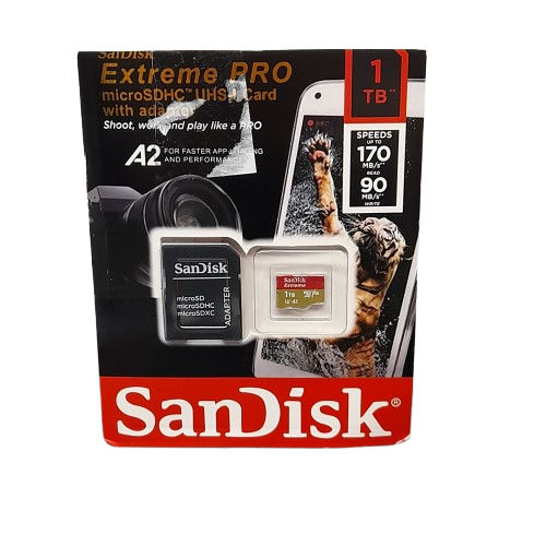 SanDisk Extreme PRO UHS-I microSDXC Card 1TB (LN)