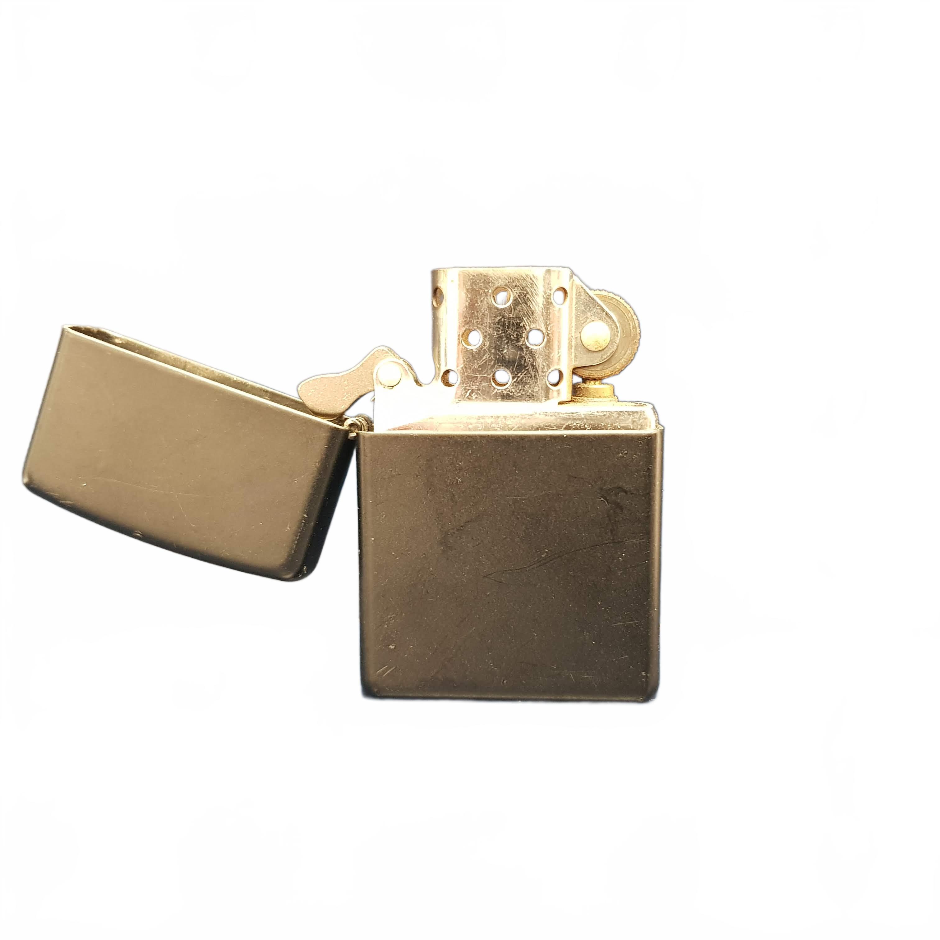 Zippo Lighter Plain Black **SECOND HAND** (MR1434823)