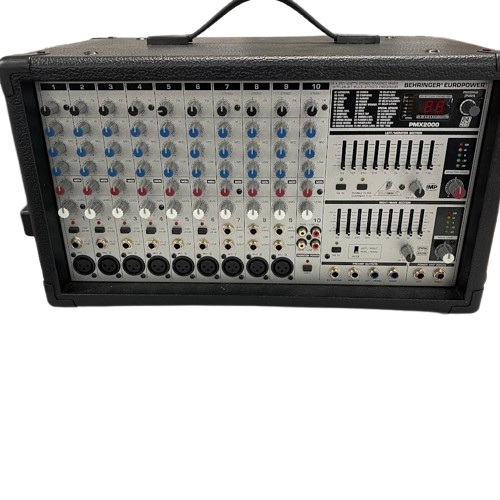 Behringer EUROPOWER PMX2000 Powered Mixer with Built-in Effects (NG) PICK UP ONLY