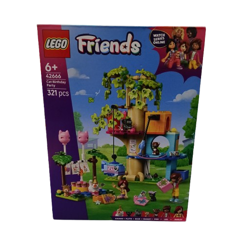 LEGO Friends Cat Birthday Party & Tree House 42666 (CP)