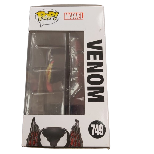 Funko POP! Vinyl Marvel Venom Series #749 Venom Ltd Ed. Glow Chase, Excellent Condition With Box
