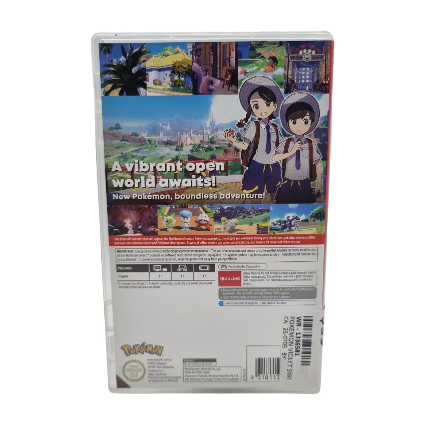Nintendo Switch Game: Pokemon Violet