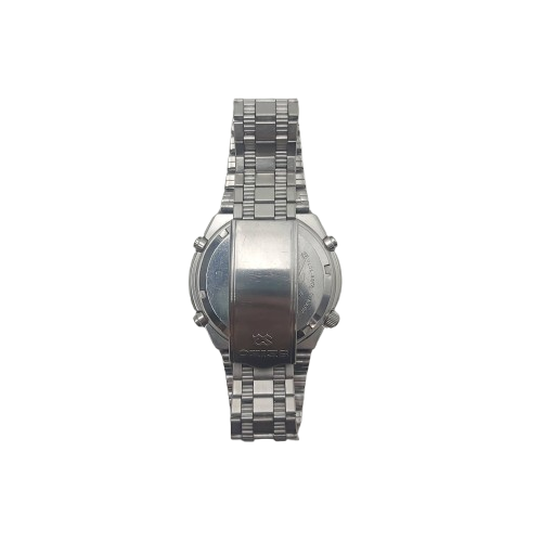 Men’s Seiko Ghost Gray Watch – Sports 100 Quartz Chronograph