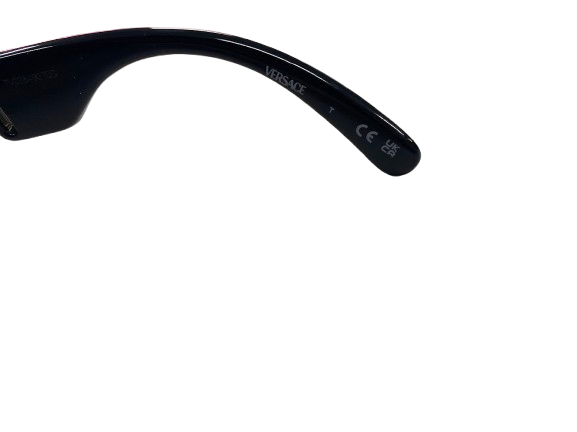 Versace VE4361 Biggie Sunglasses Black/Dark Grey 53mm (NG)