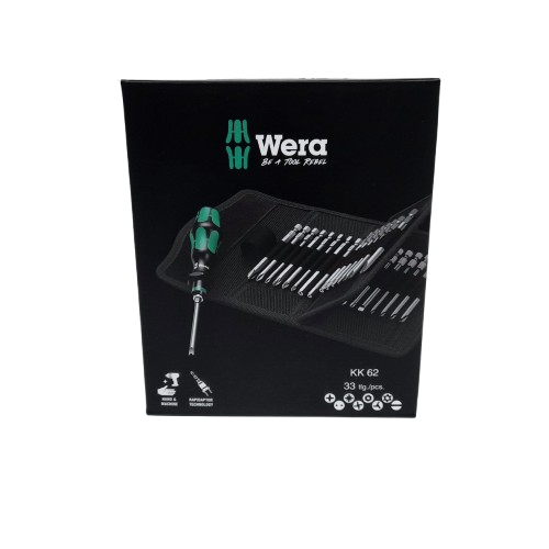 Wera KK 62 33Pce Screwdriver Set in Box Like New (LN-1343800)