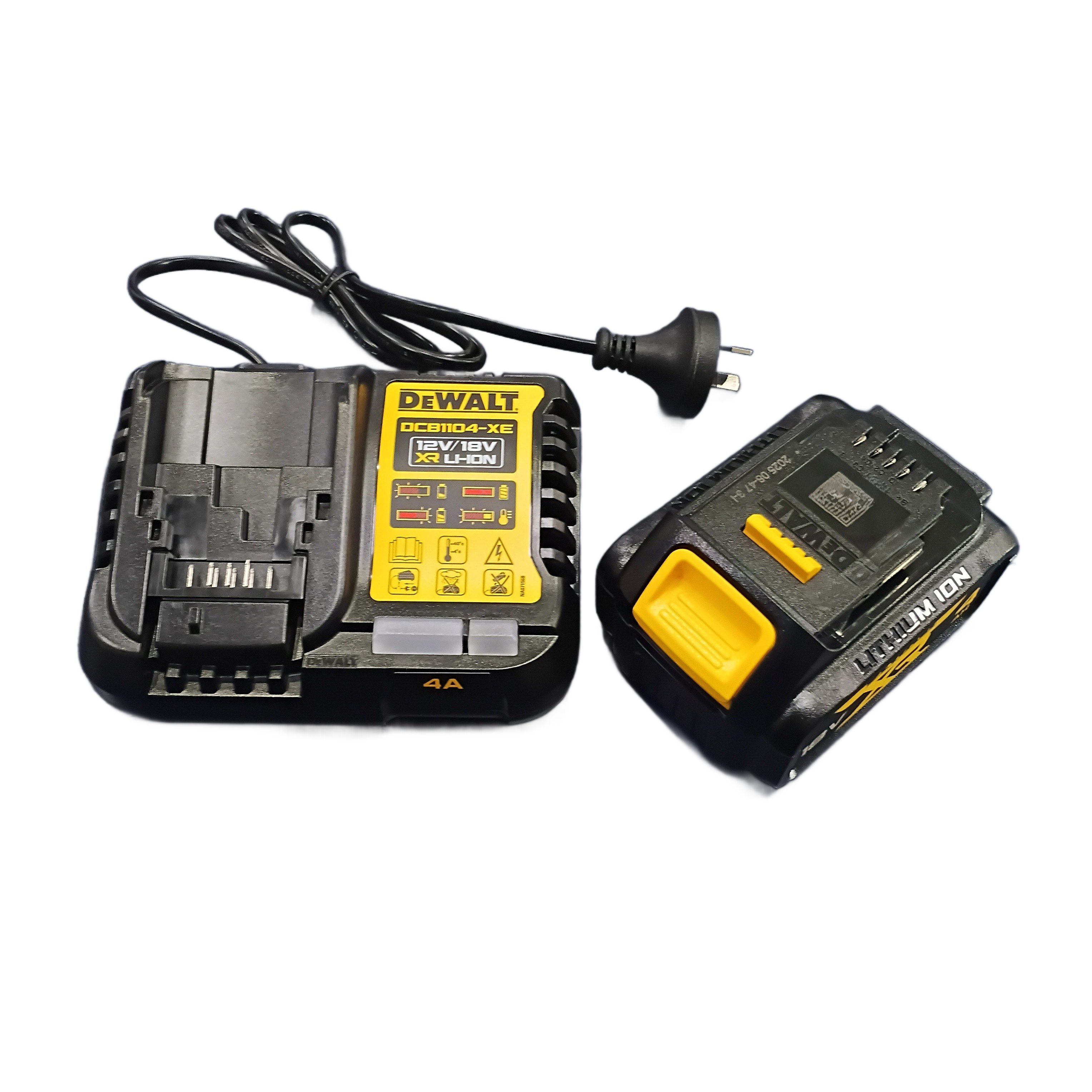 Dewalt DCD805 Hammer Drill Kit, Yellow, Excellent USED Like New Condition, With Case, 4.0Ah Battery + Charger (NA)