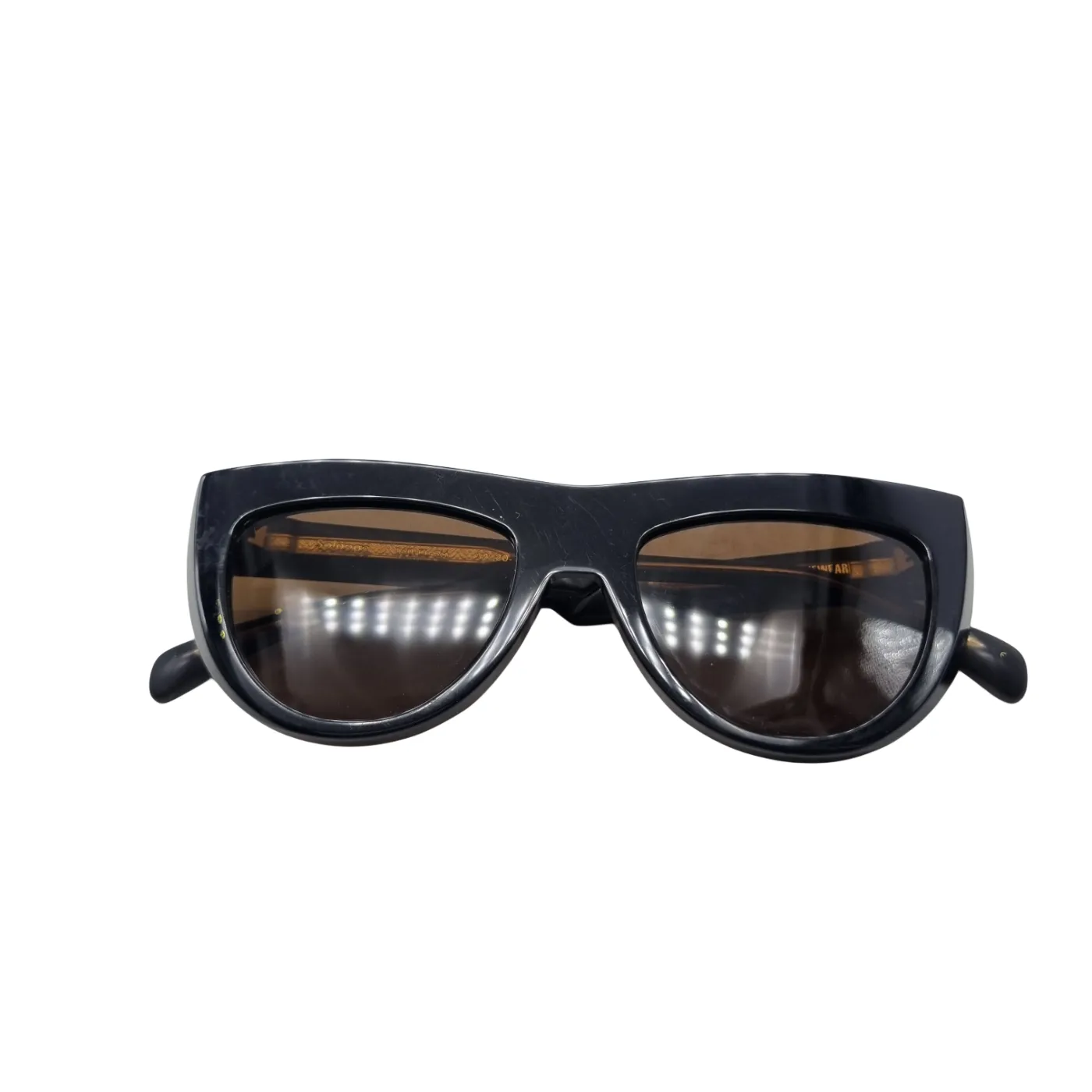 AM Solange Sunglasses 160-BL-SM Black/Gold (WR)