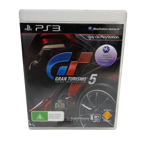 Gran Turismo 5 PlayStation 3 with Manual