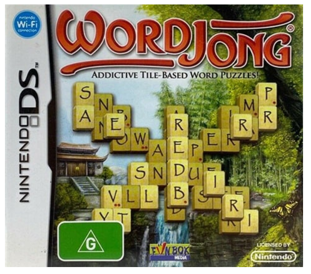 Wordjong Nintendo DS Game Cartridge Only Good Conditin (CP-1353481)