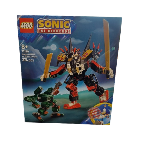 LEGO Sonic The Hedgehog Shadow’s Mech Vs G.U.N Trooper 77120