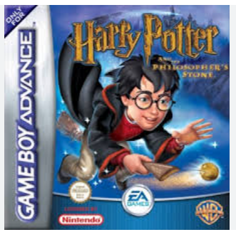 Harry Potter And the Philosophers Stone Gameboy Advanced Cartridge Only (CP)