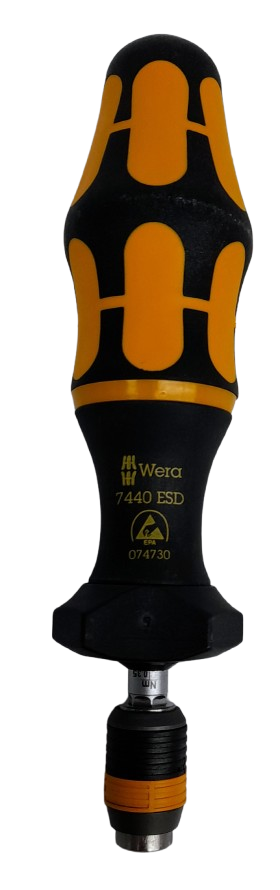Wera 05074730001 7440 ESD Adjustable Torque Screwdriver, 0.3 → 1.2Nm Like New
