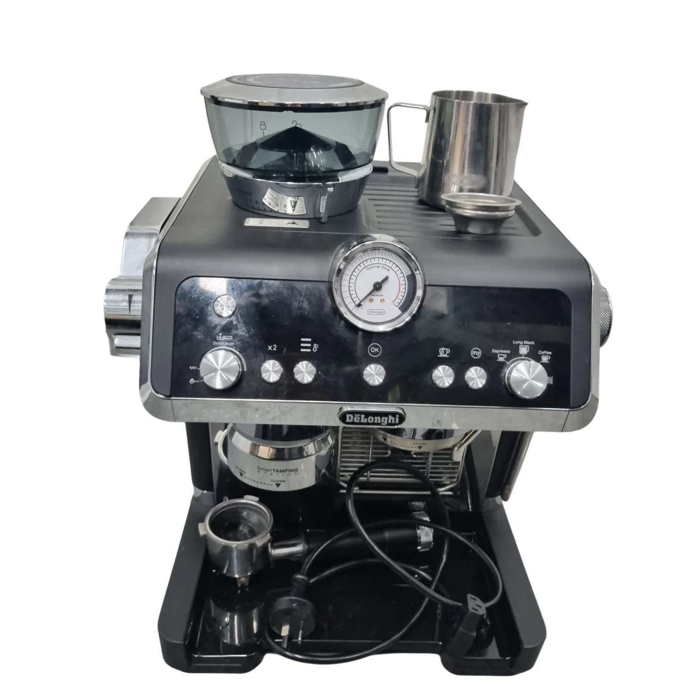 DeLonghi Coffee Machine EC9355.BM with Milk Jug and Coffee Shot (WR 1363371)