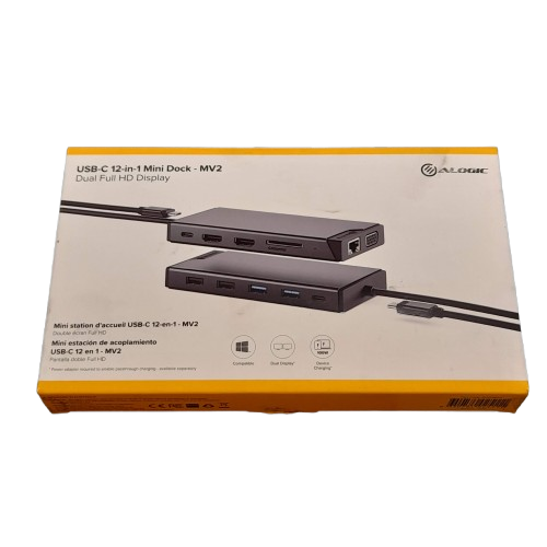 Alogic USB-C 12 in 1 Mini Dock – MV2