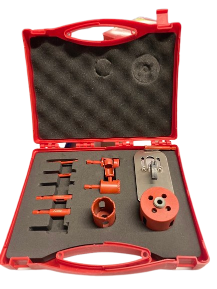 Xtorque 12 PCE Diamond Grit Hole Saw Set (NG)