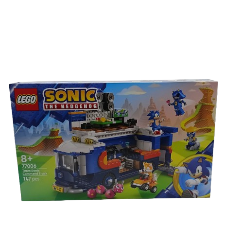 Sonic The Hedgehog Team Sonic Command Truck 77006 Lego, Factory Sealed (CP)