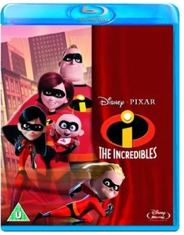 The Incredibles Blu Ray Good Condition