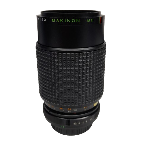 Makinon 80-200mm f4.5 MC Zoom Auto Camera Lens with Case