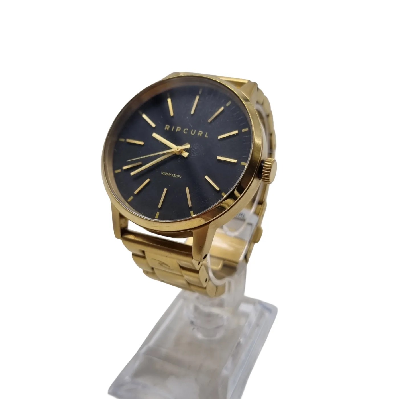 Rip Curl Drake A3308 Gold Stainless Steel Band Men’s Watch (WR 1359180)