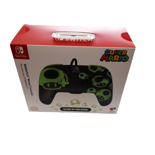 Rematch Wired Controller for Nintendo Switch (Glow up+1) (Like New) (MR)