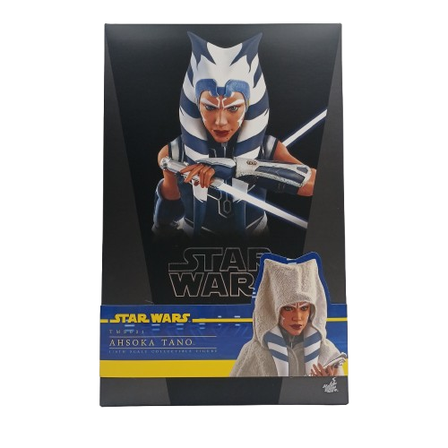 Hot Toys Star Wars TMS021 1/6th Scale Ahsoka Tano Collectible Figure, Like New In Box, With Brown Out Box (NA 1383197)