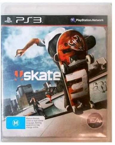 Skate 3 Playstation 3 Average Condition With Manual ** Case Does not Have Game Cover **