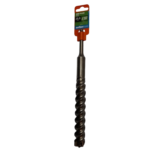 Sutton Tools 25 x 260mm 4-Cut SDS Plus Masonry Drill Bit  (MR)