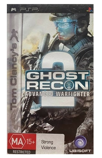 Ghost Recon Adventure Warfighter PSP Game With Manual (CP)