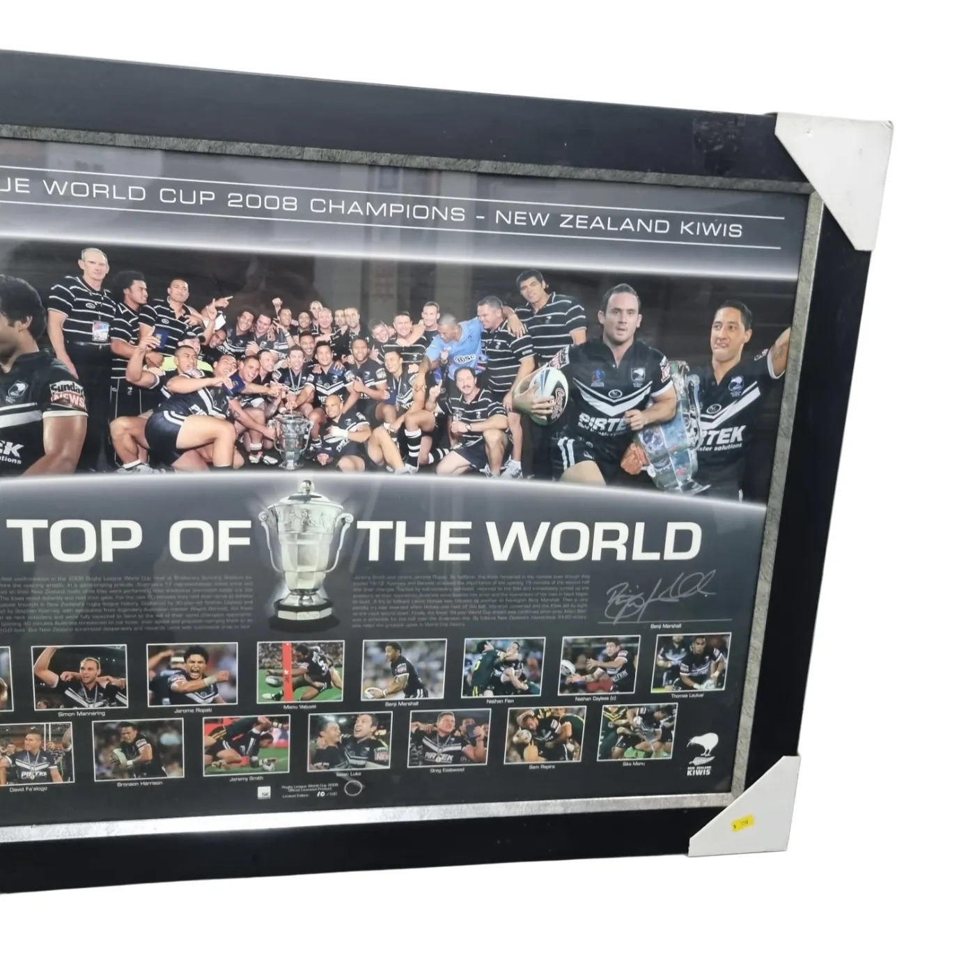 Rugby League World Cup Frame 2008 Champions New Zealand Kiwis (WR 1422659)