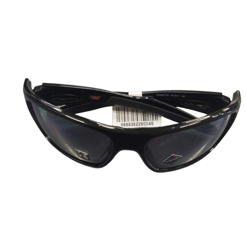 Unisex Oakley Turbine Sunglasses, Black, Polarised Semi-Mirror Lens, Like New, With Tag & Hard Case