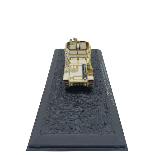 Combat Tanks Collection Flakpanzer 38(t) White Combat Tank Figure (With Magazine) (CP)