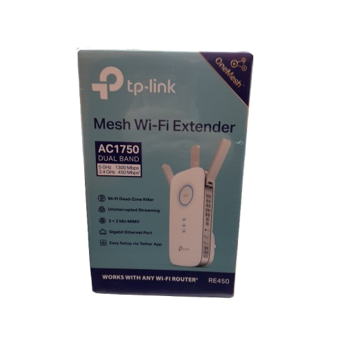 TP-Link RE450 AC1750 Mesh Wi-Fi Extender White (NA)