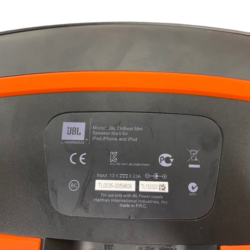 JBL OnBeat Mini Bluetooth Speaker Black (NG)