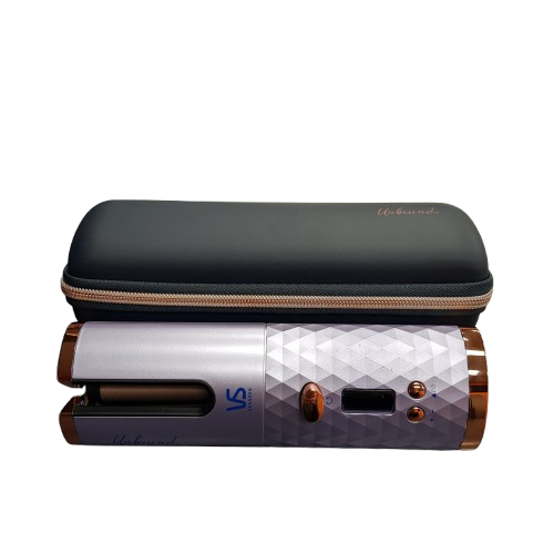VS Sassoon Unbound Cordless Auto Curler with Case and USB Charger Cord
