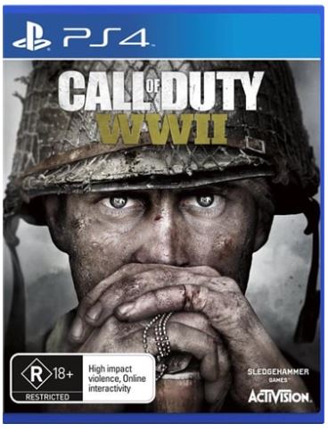 Call Of Duty WW11 Playstation 4 Game Very Good Condition No Manual