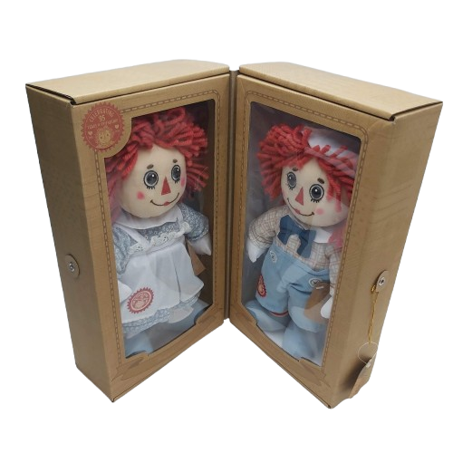 Applause Collectable Dolls Raggedy Ann & Andy (95th Anniversary Edition, In Box)