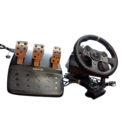 Logitech G920 Driving Force Racing Wheel for Xbox / PC + Logitech Driving Force Shifter