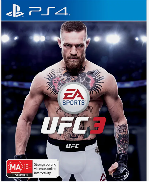 EA Sports UFC 3 PlayStation 4 Game In Good Condition With Manual