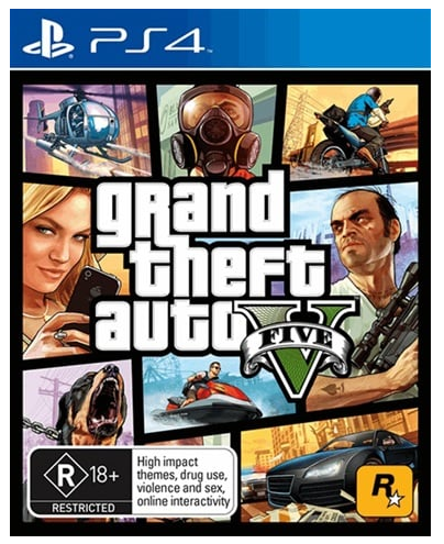 Grand Theft Auto Playstation 4 Game (CP)