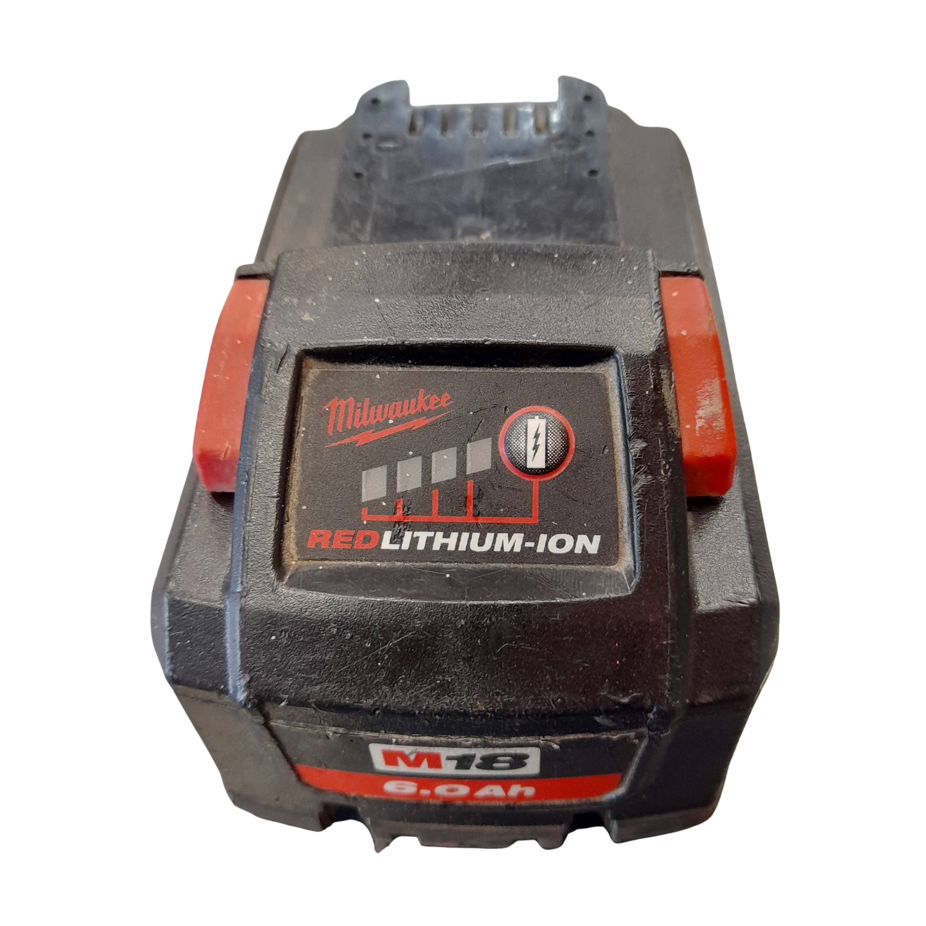 Milwaukee M18™ REDLITHIUM™ HIGH OUTPUT™ 6.0Ah Battery (M18HB6) Spray Paint On Bottom (GE 1400830)