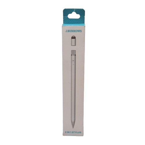 J.Burrows 2-in-1 Stylus BC2509 White (LN)
