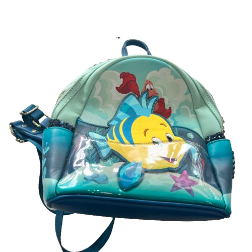 Loungefly Flounder and Sebastian Backpack (MK)